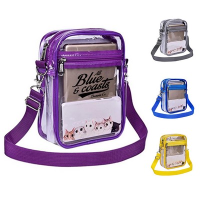 Waterproof Clear Crossbody Bag