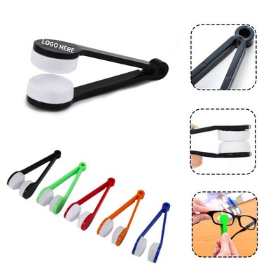 Soft Microfiber Eyeglass Lens Brush Cleaner