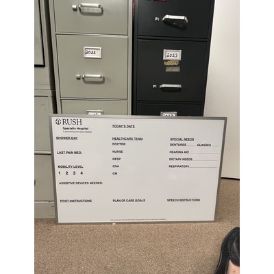 Aluminum Framed Dry-Erase Board (24"x36")