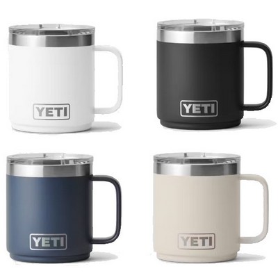 10 Oz. Yeti® Rambler Stackable Mug with Ceramic Lining and MagSlider Lid