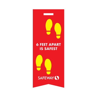 USA Made Synthetic Paper Badge/Tag Ribbon Full-Color (2"x5")