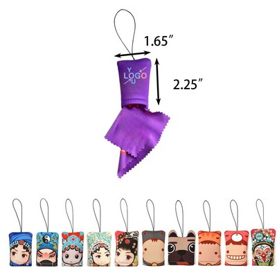 Microfiber Cleaning Cloth with Storage Pouch