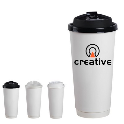 22oz White Paper Cup