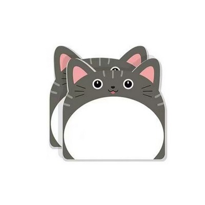 Custom 30 Sheets Adhesive Cute Cat Post Notes Sticky Notes