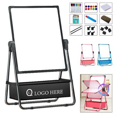Magnetic Double-Sided Stand Whiteboard