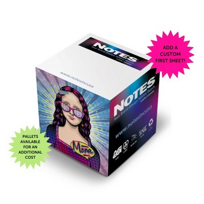 Stik-Withit® Full Size Note Cube® Notepad (2 3/4"x2 3/4"x2 3/4")