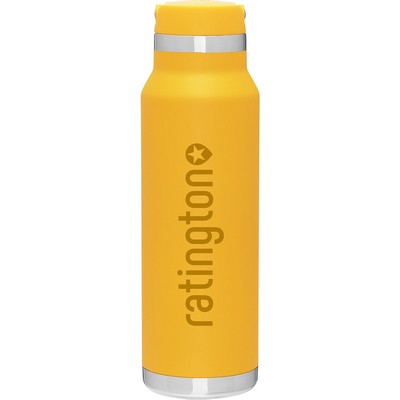 25 oz h2go Voyager Water Bottle (Matte Wheat)