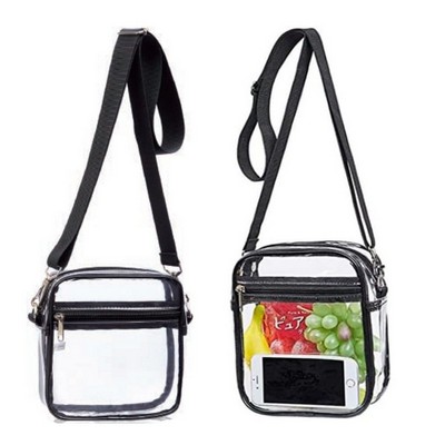 ClearMotion Sport Pack – Transparent PVC Messenger Bag