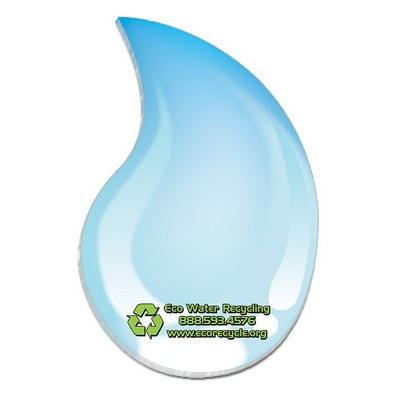 Adhesive Note Shape - Water Drop (4x6) - 50 Sheets