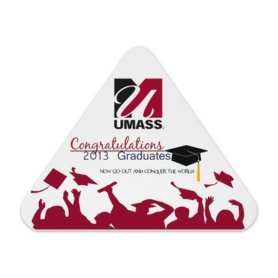 Microfiber Triangle Cleaning Cloth w/Pad Printing