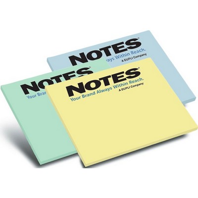 25-Sheet Stik-Withit® Adhesive Notepad w/ Pastel Paper (4"x3")