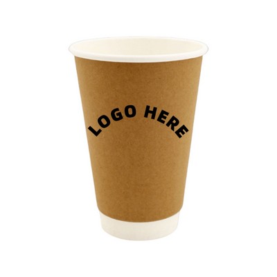 16Oz. Disposable Paper Coffee Cup