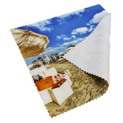 6"x 6" Full Color Microfiber Cleaning Cloth