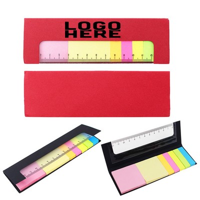 Compact Sticky Note with Ruler