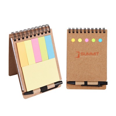 Eco-friendly Sticky Note with Pen