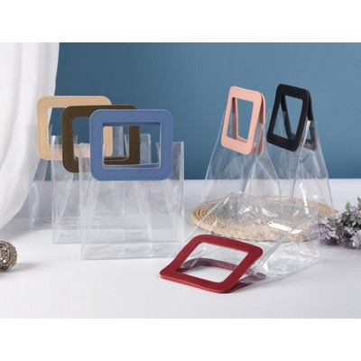 Clear PVC Gift Bags with Handles