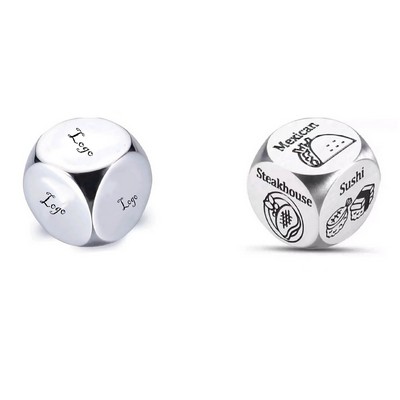 Stainless Steel Decision Dices
