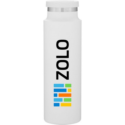 25 oz h2go Legion Water Bottle (Matte White)
