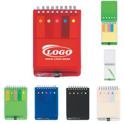 Waterproof Cover Notepad & Pen