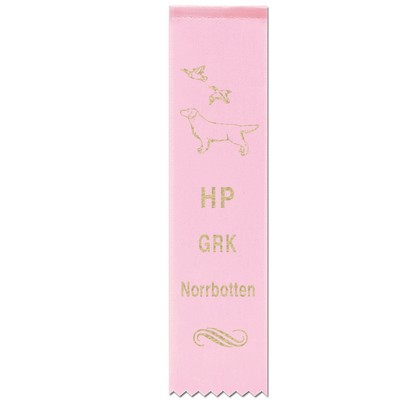 Custom Printed Hemmed Top Ribbon (2"x8")