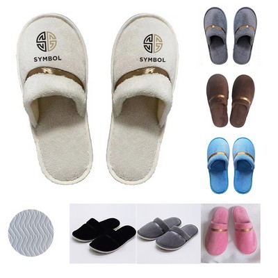 Reusable Closed Toe Disposable Indoor Slippers