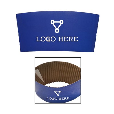 Full Color Customized Paper Coffee Cup Sleeves