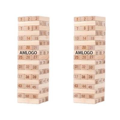 Giant Custom Branded Toppling Tower Challenge