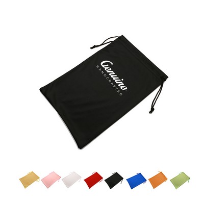 Microfiber Sunglass Drawstring Pouch