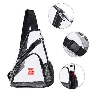 Clear PVC Sling Bag
