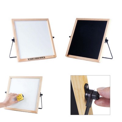 Wooden Rotating Magnetic Dry Erase Board
