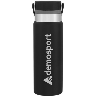 25 oz h2go Realm Water Bottle (Matte Black)