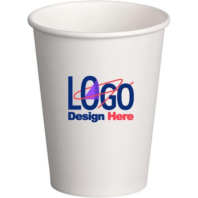 9Oz Disposable Thickened Single Use Paper Coffee Cups