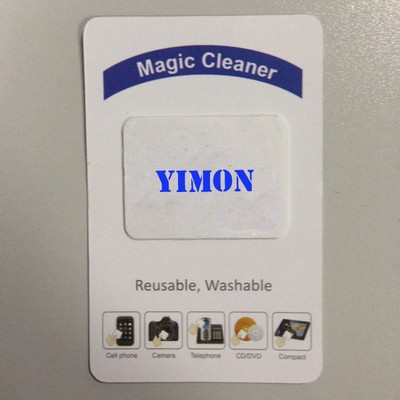 Mini Magic Microfiber Screen Cleaner Cloth Sticker