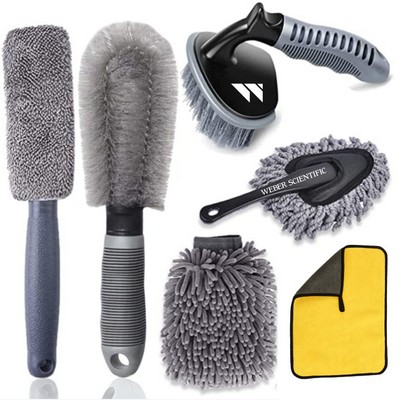 6-Piece Car Cleaning Brush Set