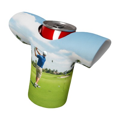 Premium 12 oz Full Color Jersey Foam Can Cooler