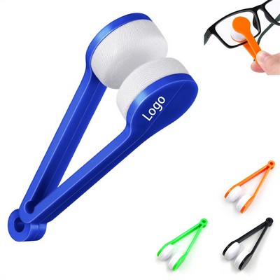 Suede Double-Sided Portable Eyeglass Cleaner
