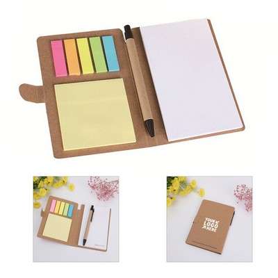 Kraft Paper Cover Sticky Note Pad