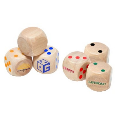 19mm Custom Wood Dice
