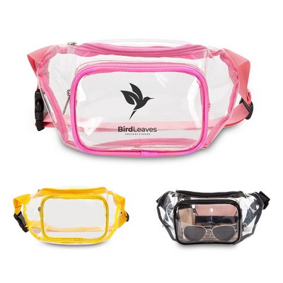 Waterproof Clear PVC Fanny Pack