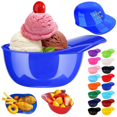 Custom 8Oz Mini Dessert Cup Baseball Hat Bowl