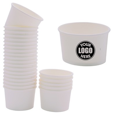 4oz Paper Ice Cream Cups