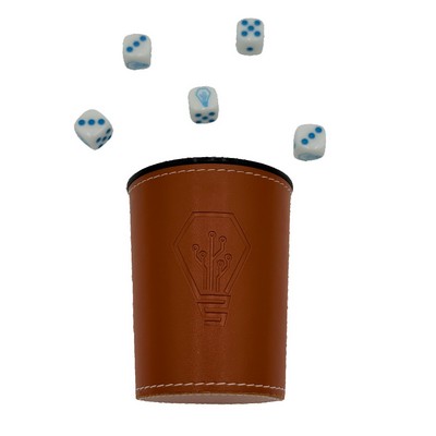 Dice Cup Set with Custom Box