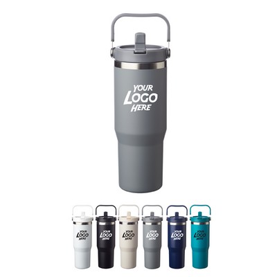 Bronx Stainless Travel Mug with Carrying Handle 30 oz