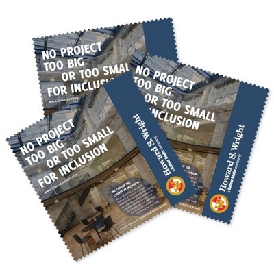 Custom Microfiber Cleaning Cloths (6"x6") (4 Color)